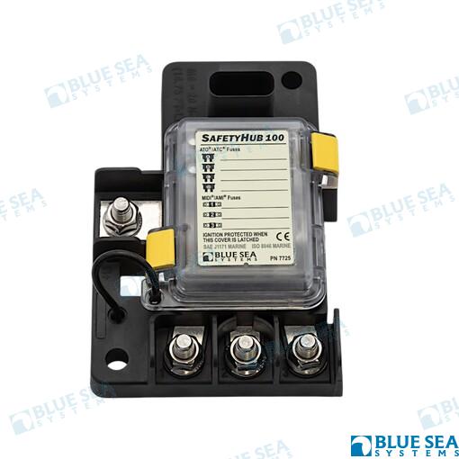 Safetyhub 100 Fuse Block Blue Sea