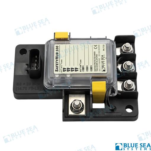 Safetyhub 100 Fuse Block Blue Sea
