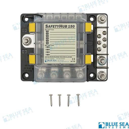 Safetyhub 150 Fuse Block Blue Sea