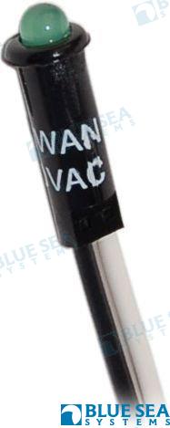 Indicador Led 230V Verde (#BS8161) Blue Sea
