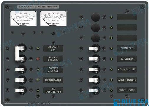 Panel 11 INT+230V Principal Blue Sea
