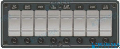 Panel 8 Int. Horizontal Blue Sea
