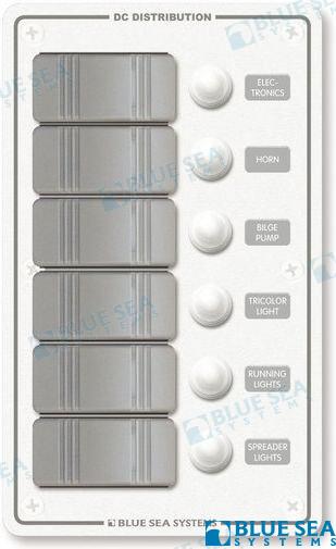 Panel Wp 6 Int. Vertical Blue Sea