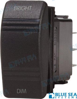 Interruptor Dimmer Contura N Blue Sea