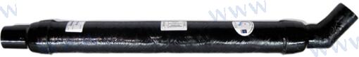 3.00" X 3.00" Silenciador Verna-ski Centek