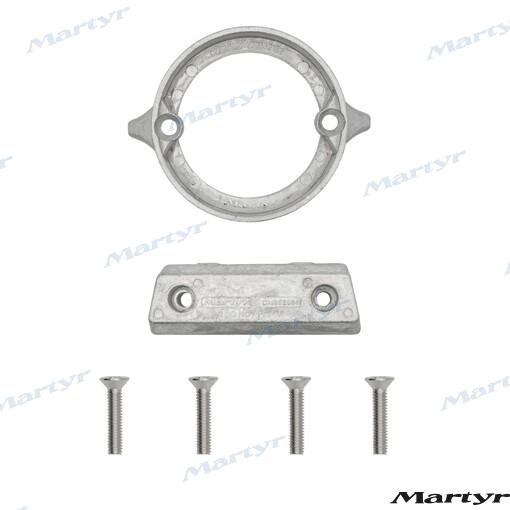 Kit Anodos Volvo 290DP Aluminio Martyr