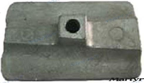 Anodo Parsun F6-F8-F9.8 Aluminio Martyr