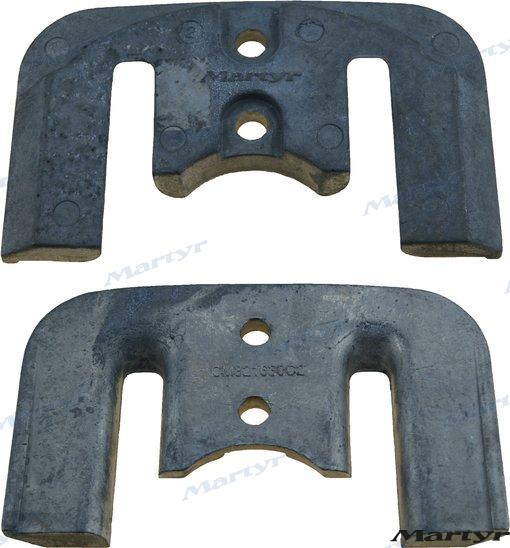 Anodo Aleta Cavitacion Bravo Mercruiser 821630A1/Q1