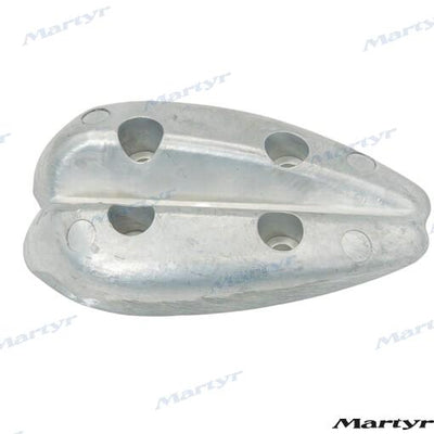 Anodo Oval Doble Zinc 66X116MM Martyr
