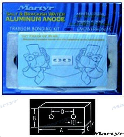 Kit Anodo Aluminio 330MM Martyr