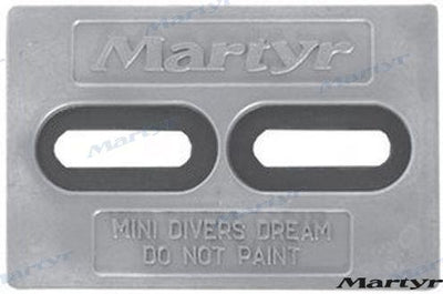 Anodo Aluminio Fijación Casco Martyr (Ref. CMDIVERMINI-A)