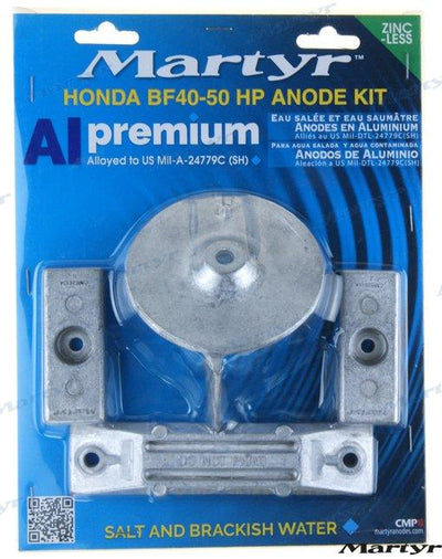 Kit Anodos Aluminio Honda 40/50HP Martyr
