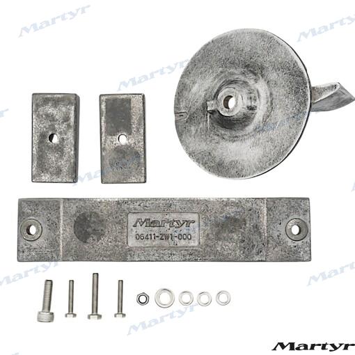 Kit Anodos Magnesio Honda 75/90/115HP Martyr