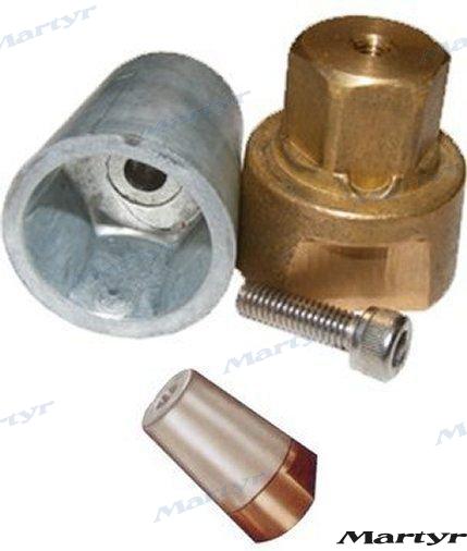 Anodo Eje Radice 22-25MM Martyr