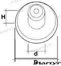 Anodo Zinc Yanmar Martyr (Ref. CMSGYN261)
