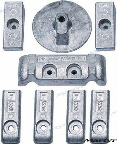 Kit Anodos Verado 6 Cil. Magnesio Mercruiser 8M0126670