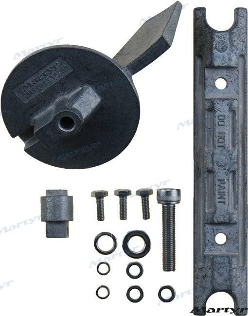 Kit Anodos Magnesio Yamaha 80-100HP Martyr