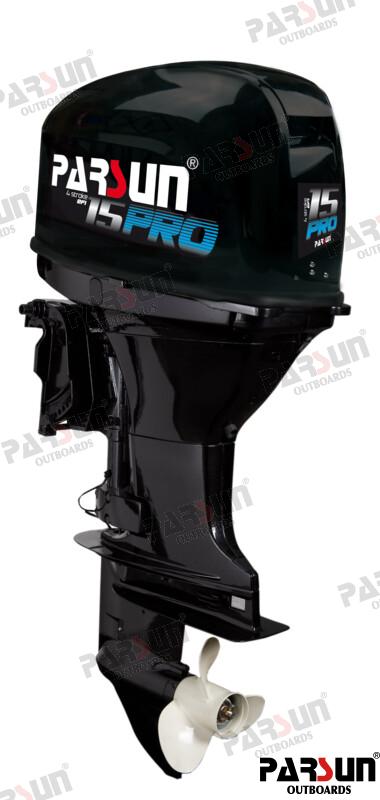 Motor Parsun 4T 15 Hp S (15") Negro (Ref. F15FES-T-EFI PRO)
