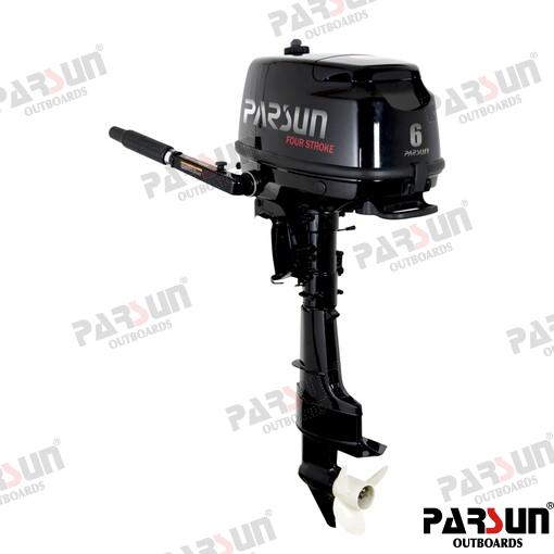 Motor Parsun 4T 6 Hp L (20") Negro