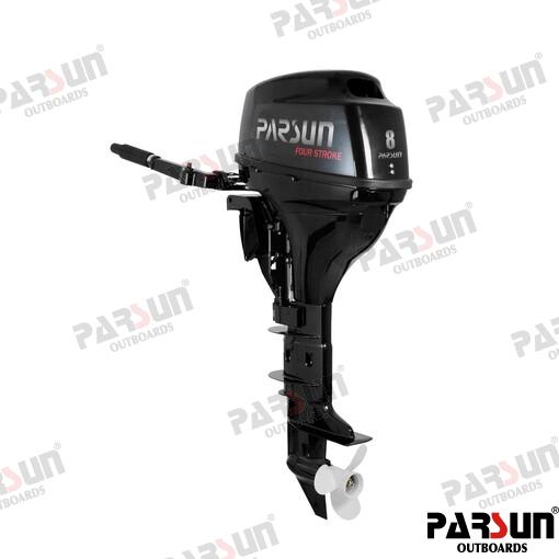 Motor Parsun 4T 8 Hp L (20") Negro (Ref. F8BML)