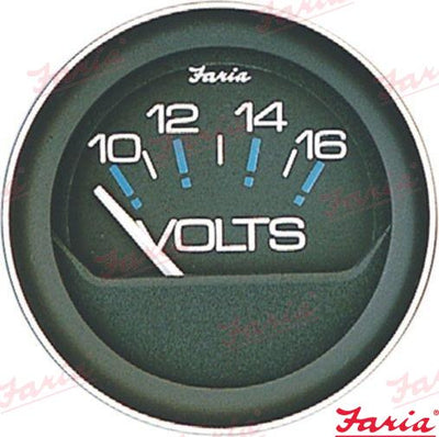Reloj Voltimetro Faria