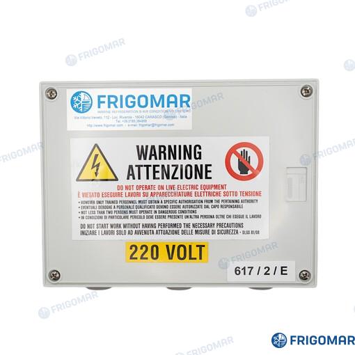 Caja Control Bomba Agua Salada 2 Maquina Frigomar