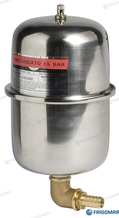 Inox Expansion Tank - 8 L Frigomar