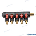 Five (5) Way Manifold (suction And Deliv Frigomar