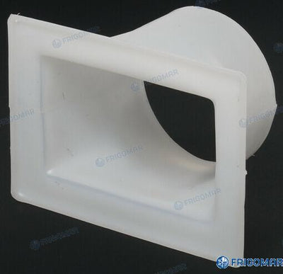 Abs Plenum Adapter - Ø120MM Oval Frigomar