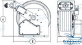 Hosemaster 1/2" 12V 35' Alum Glendinning