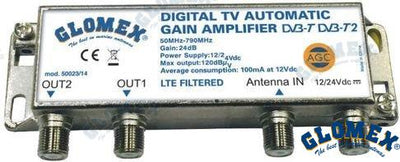 Amplificador Automatic Gain Control Para Glomex