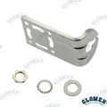 Soporte Mastil En Inoxidable En "l" 90º Glomex