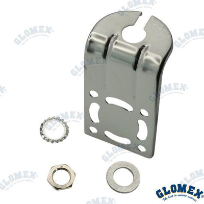 Soporte Mastil En Inoxidable En "l" 90º Glomex