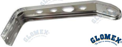 Soporte Mastil En Inoxidable Glomex