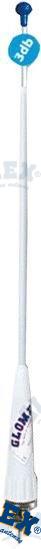 Antena Vhf - 900 Mm - Fibra - 18 M + Ra Glomex