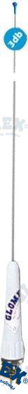 Antena Vhf - 900 Mm - Varilla Acero - Glomex
