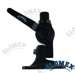 Rotula Pvc Negra Ra 115 Glomex