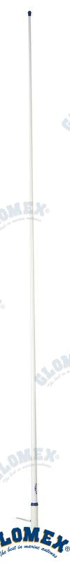 Antena Vhf - 2,4 M - Fibra Rosca Pvc. Glomex