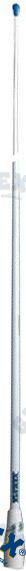 Antena Am/fm - 1,5 M - Fibra - 6 M Glomex