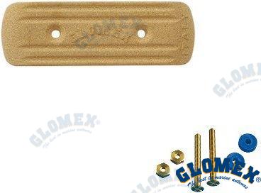 Placa De Masa Rectangular- 155X51X13 2 Glomex