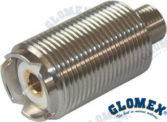 Adpatador Fme Hembra A SO239 Hembra Glomex