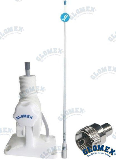 Antena Glomex RA400 + Sop. RA135 + RA132