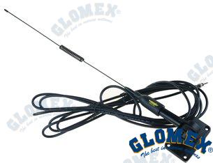 Antena Fm Negra 530MM Varilla Glomex