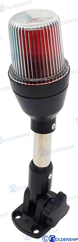 Luz Tricolor Abatible 25CM Goldenship
