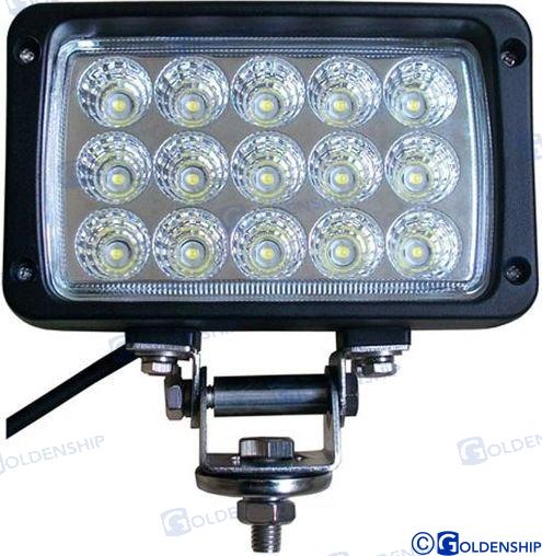 Foco Led De Cubierta 45 W Negro Goldenship