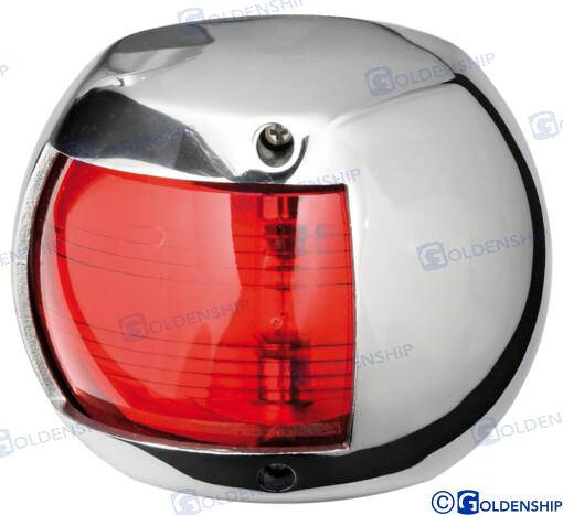 Luz Navegacion AISI316/112.5° Roja Goldenship