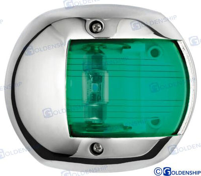 Luz Navegacion Led 112.5° Verde Goldenship