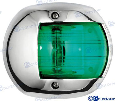 Luz Navegacion AISI316/112.5° Verde Goldenship