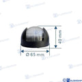 Par Luces Nav. Negra - Led Sea Lume (Ref. GS10315)