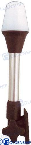 Luz T.h. Abatible Negro 60 Cm - Led Goldenship